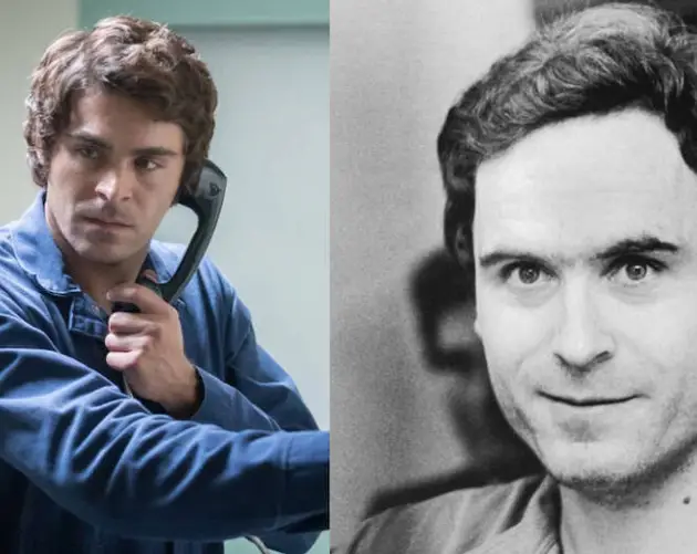 Zac Efron as Ted Bundy