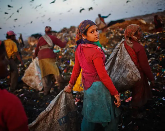 Delhi Landfill Site Pickers