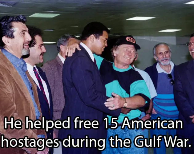 Muhammad Ali And Rescued American Hostages