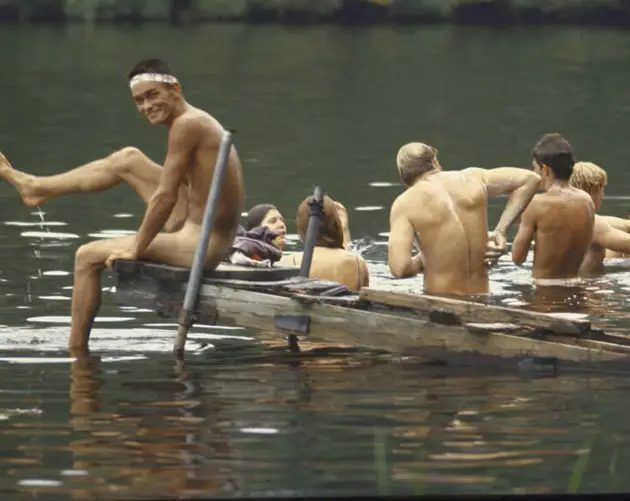 Nude Man At Woodstock