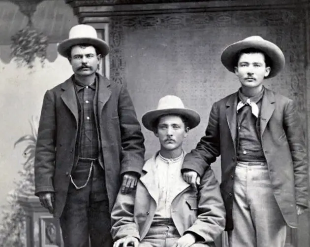 Three Cowboys Photographed By CS Fly