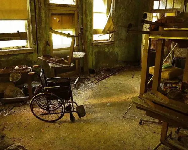 Abandoned Wheelchair