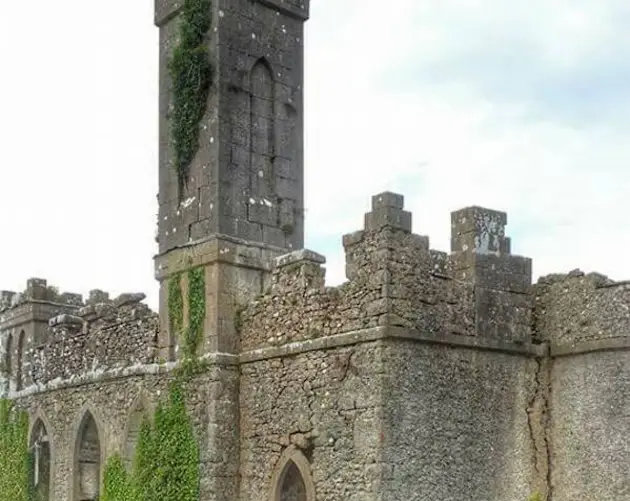 Castle Wall Of Mcdermotts Castle