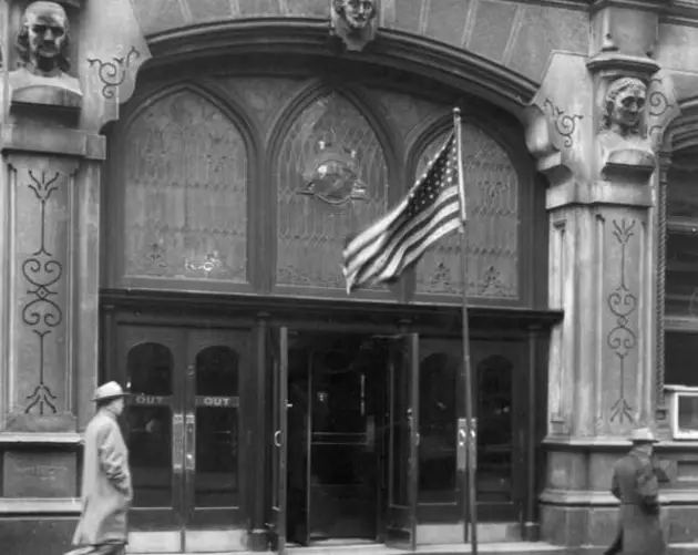 Entrance Of Cincinnati Public Library