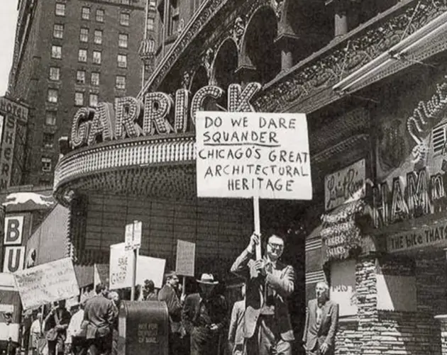 Protests At Garrick Theater