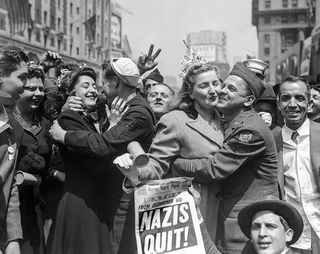 Times Square VE Day Celebration