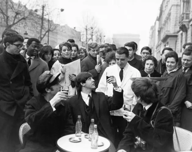 Beatles On The Champs-Elysee