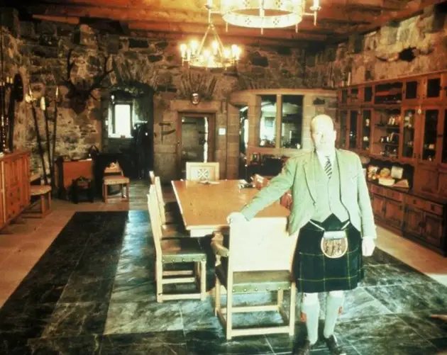 Stewart Allward In Castle Stalker