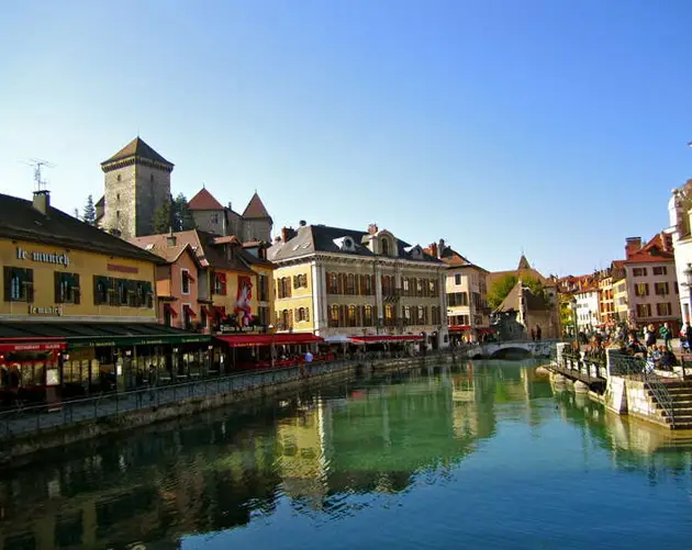 Beautiful Towns Annecy Far