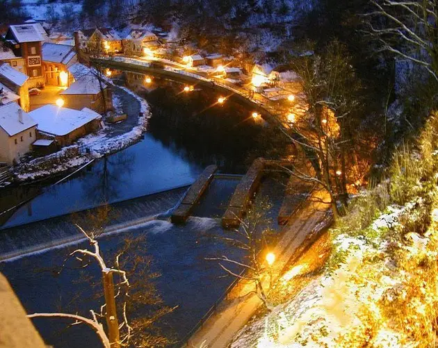 Most Beautiful Towns Cesky Krumlov Vltava
