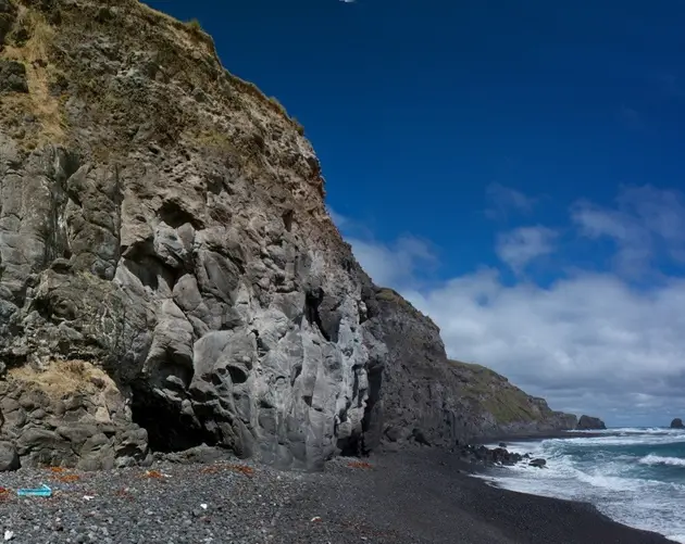 Beach Cliffs Rocks
