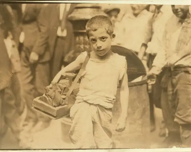 Young Shoeshine Boy