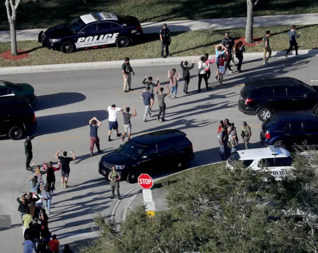 Students Walking Away