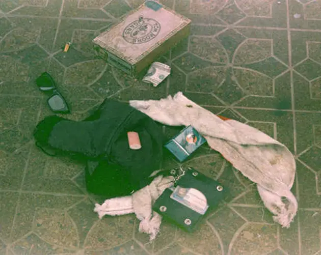 Kurt Cobain's Cigarettes And Towel
