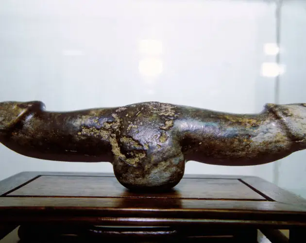 Double Sided Marble Dildo