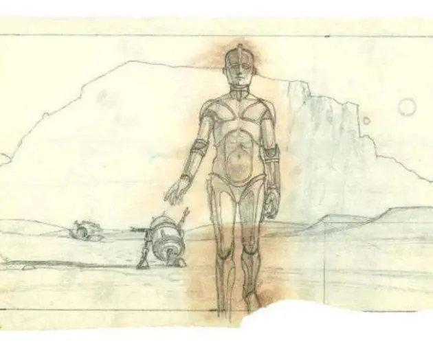 Concept Art Of The Star Wars Droids