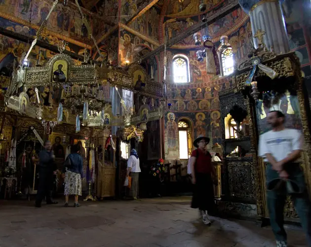 Meteora Monastery Interior
