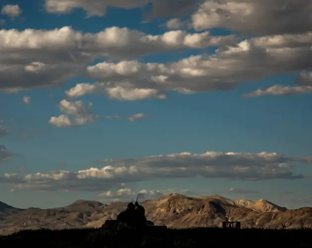 Fly Geyser From A Distance