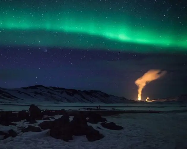 Iceland Aurora Borealis Photo