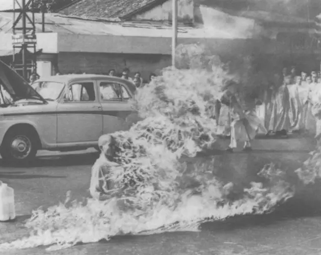 Famous Photos Buddhist Monk