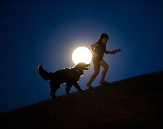 Supermoon Spain