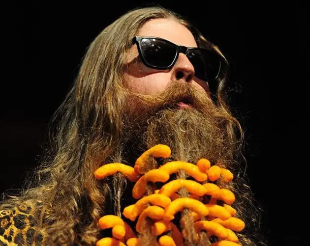 Cheeto Beard at World Beard and Moustache Championships