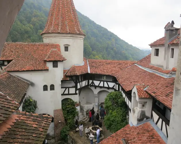 Bran Castle Courtyard