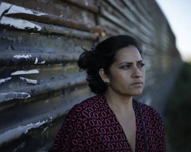 US-Mexico Border Displaced Mother