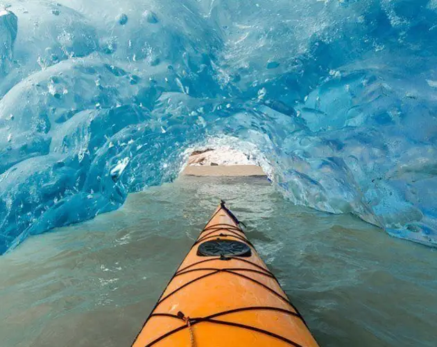 Kayaking Through Alaska