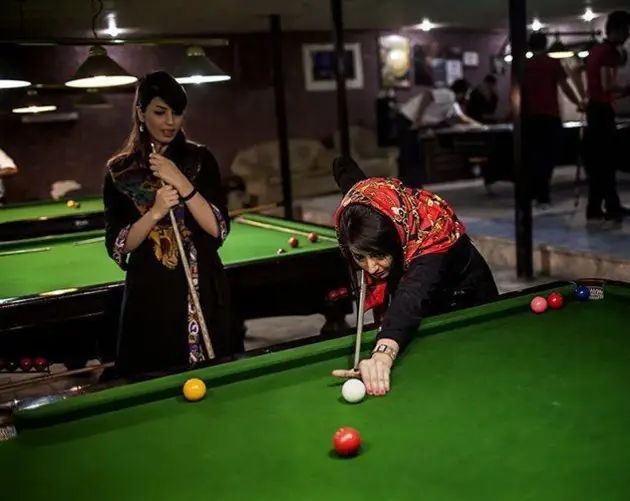 Everyday iran billiard hall