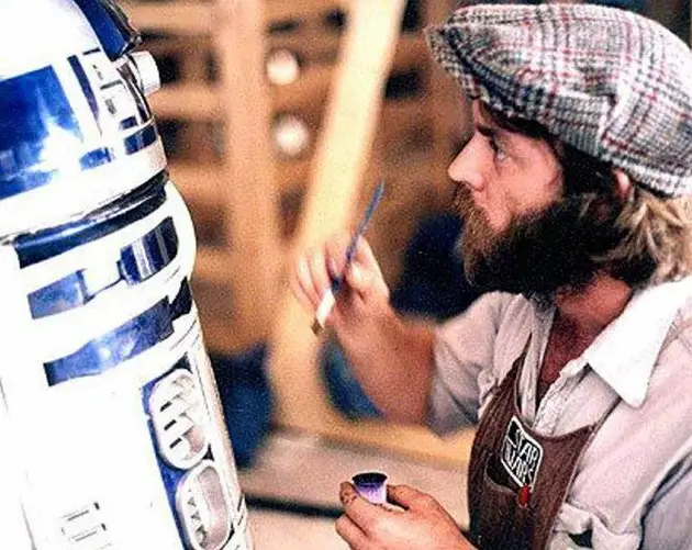 Behind-the-Scenes Star Wars R2D2