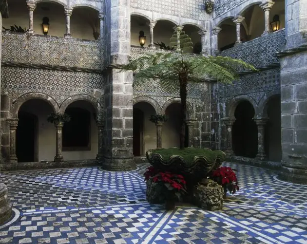 Cloister At Pena National Palace