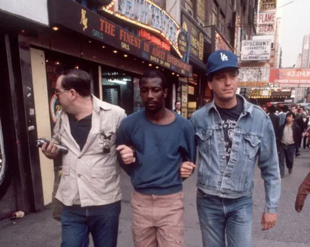 Arrested For Selling Crack Times Square