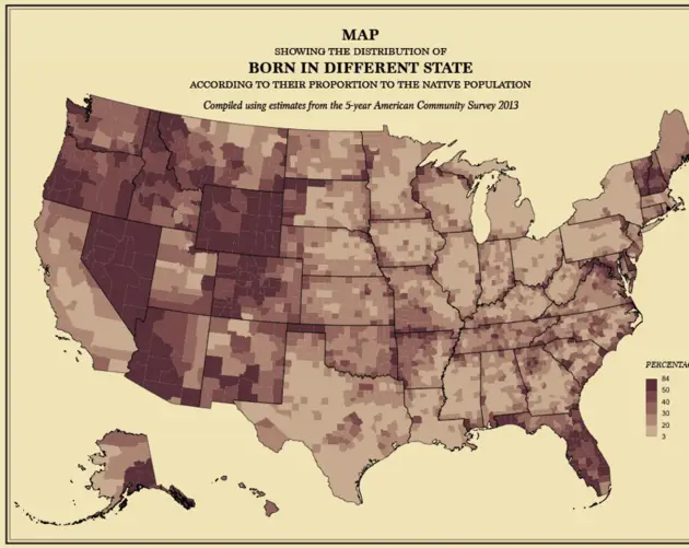 Map America Foreign State