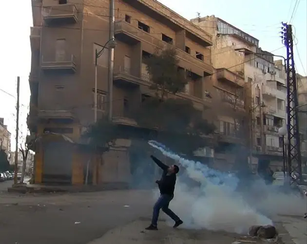Throwing Back Tear Gas
