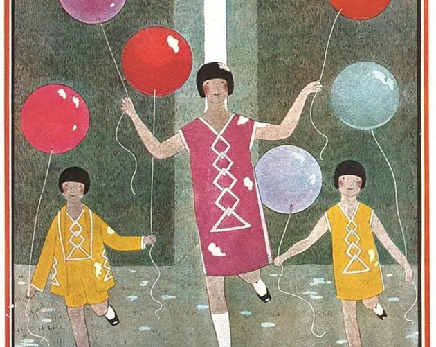 Vintage Vogue Covers Balloons