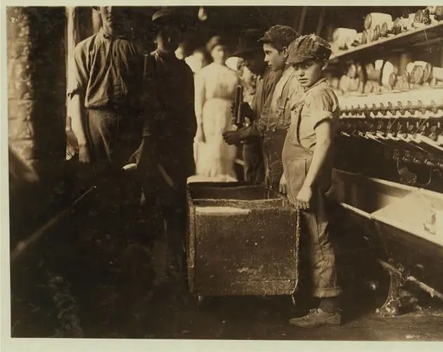 Child Labor 1900s Doffers