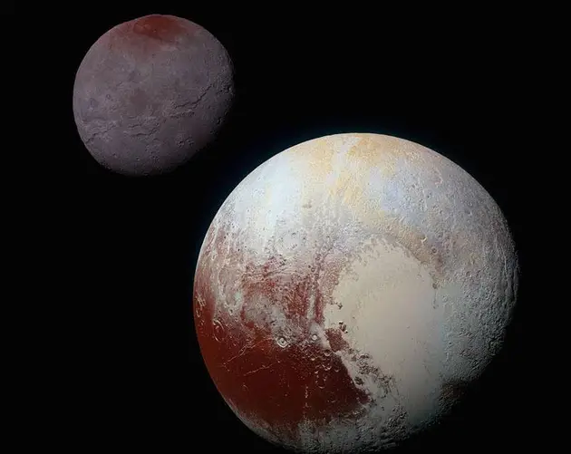 Pluto Images Charon Pluto