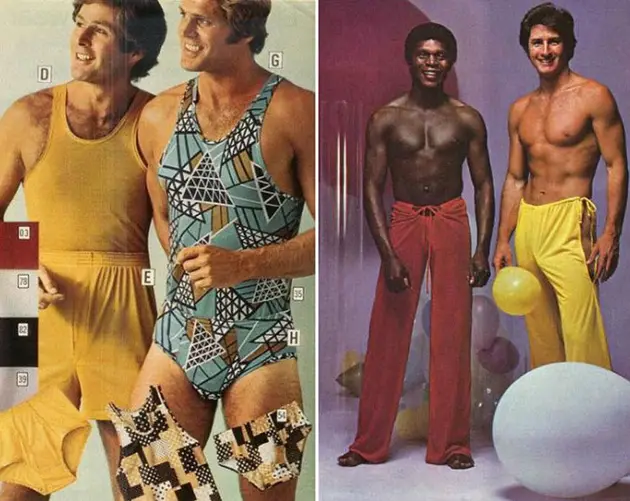 Weird 1970s Menswear Ads Onesies