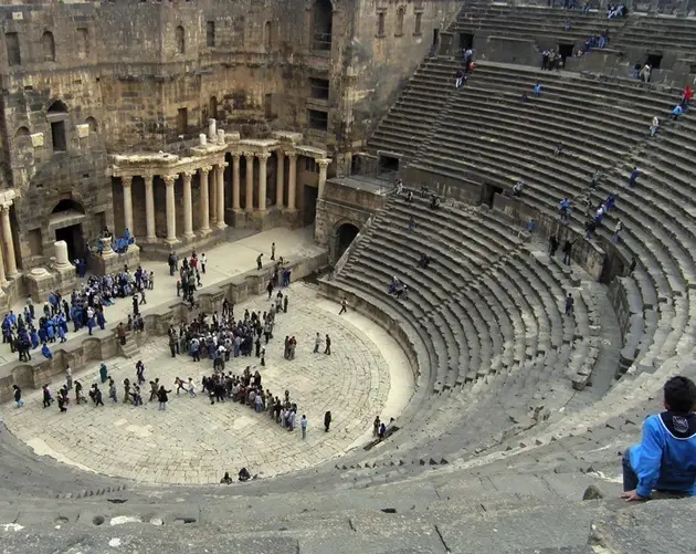 Endangered Unesco Bosra Syria