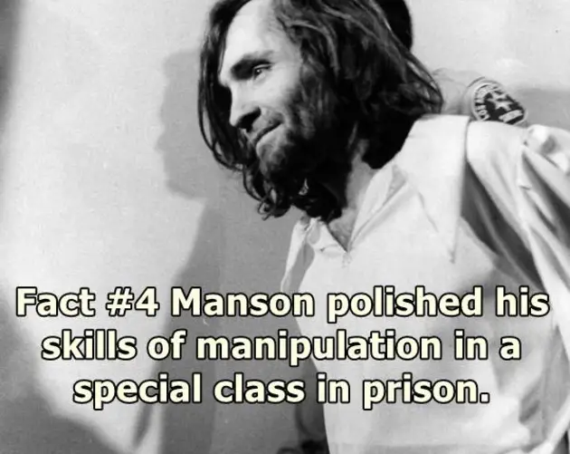 Charles Manson In Court