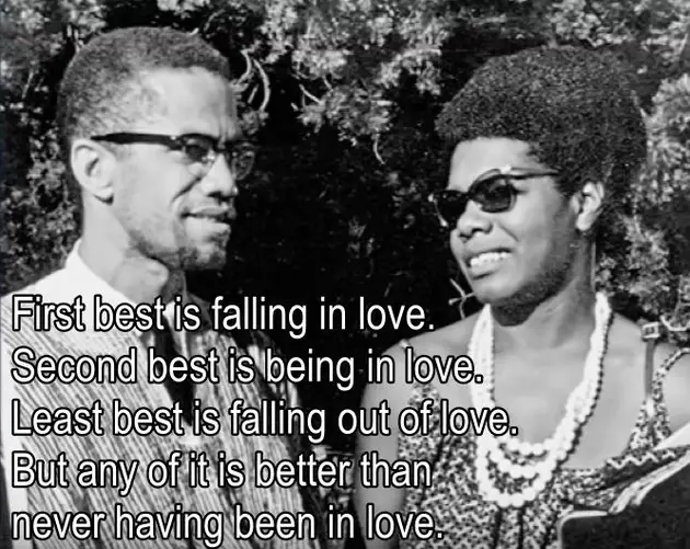 Maya Angelou On Falling In Love