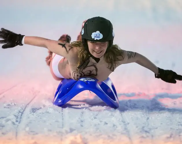 Altenberg Snow Sledding