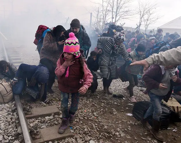 Child Tear Gas