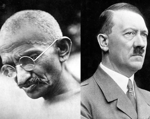 Gandhi Hitler