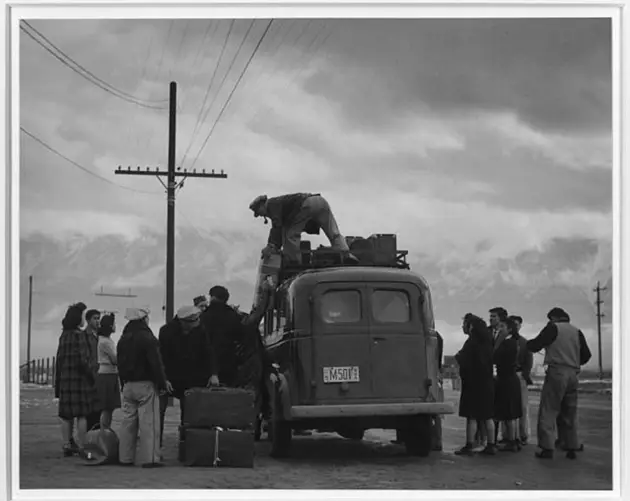 Relocation Bus Manzanar