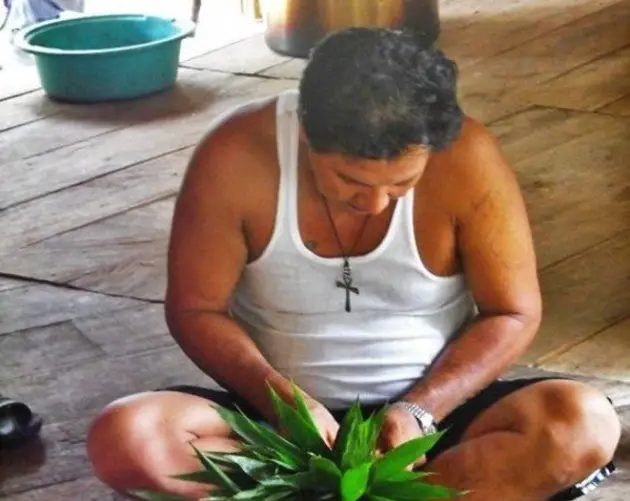 Man Making Chacapas