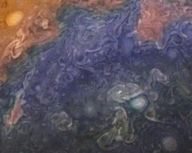 Photos Of Jupiter By Juno Probe