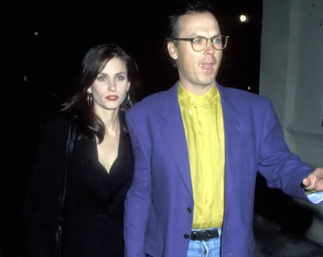 Courteney Cox and Michael Keaton