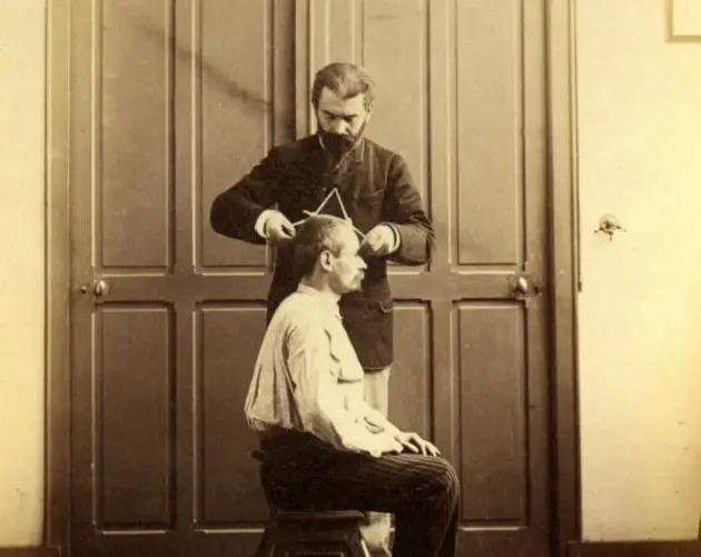 Bertillon Anthropometric Head Measurement